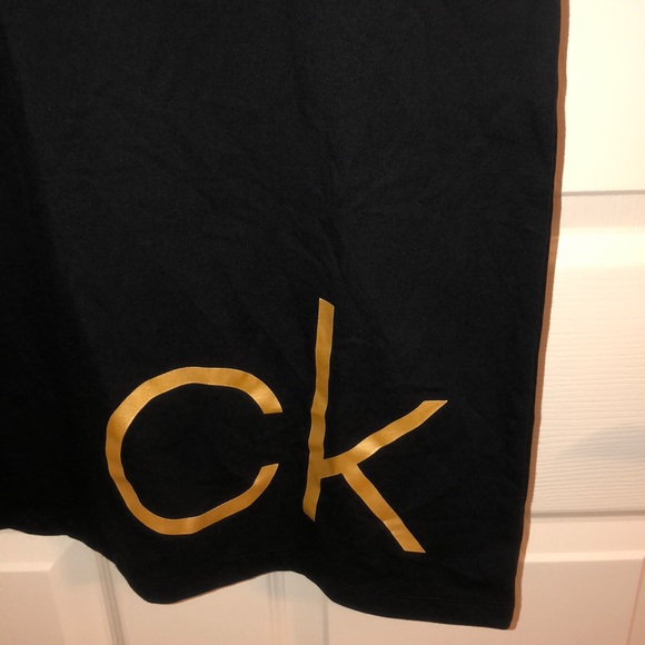 👚 NWT 💋Calvin Klein👗Sz. Sm👩🏼 Crew logo dress - Picture 3 of 8
